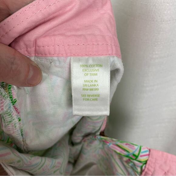 Lily Pulitzer Grace Short In Guiding Light Pattern Sz.6 - Picture 9 of 11